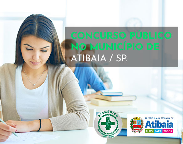 CONCURSO PÚBLICO NO MUNICÍPIO DE ATIBAIA / SP.