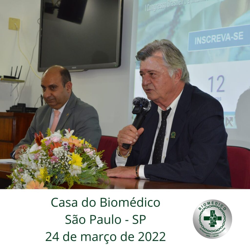 Casa do Biomédico recebe “pré-lançamento” do XVII Congresso Brasileiro de Biomedicina e V Congresso Internacional de Biomedicina; e I Congresso Brasileiro e Internacional de Biomedicina Estética