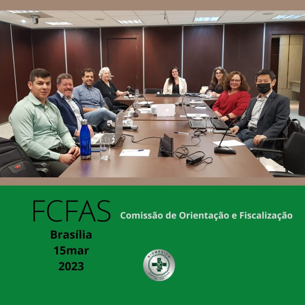 Reunião da Comissão de Orientação  e Fiscalização do Fórum dos Conselhos Atividade Fim da Saúde – FCFAS