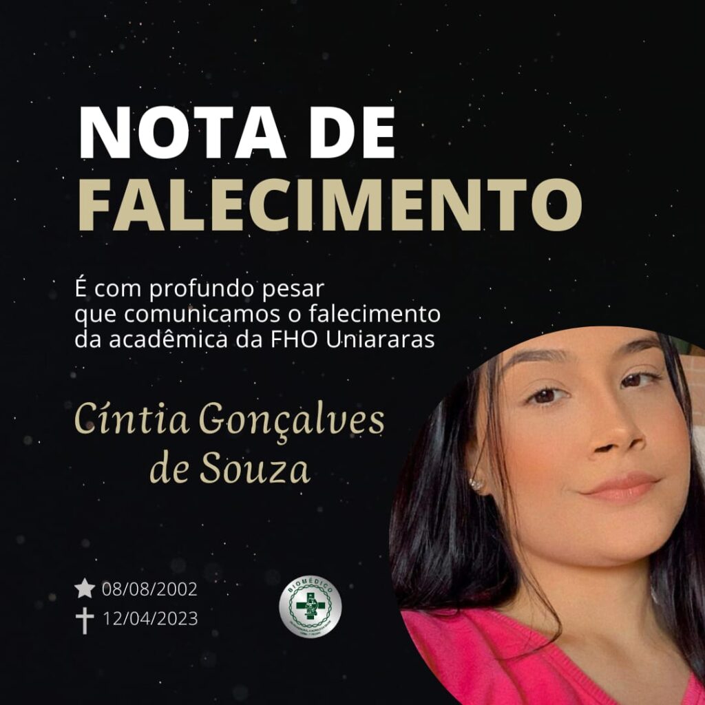 Nota de falecimento